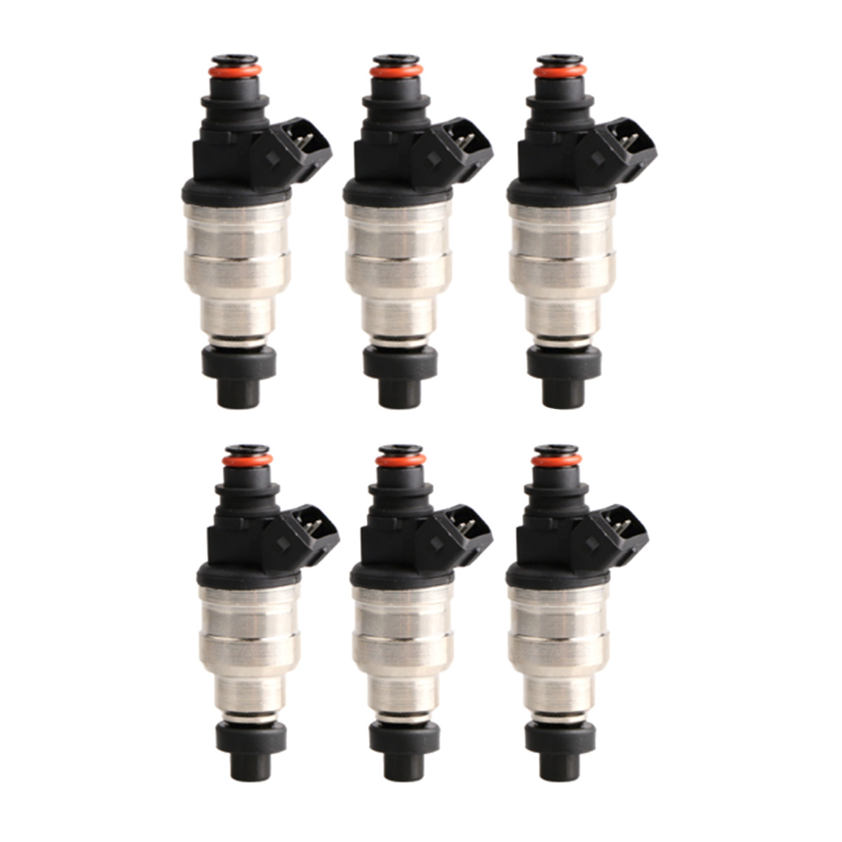 6pcs 550cc Fuel Injectors for Nissan Skyline Toyota Supra Turbo RB26DETT
