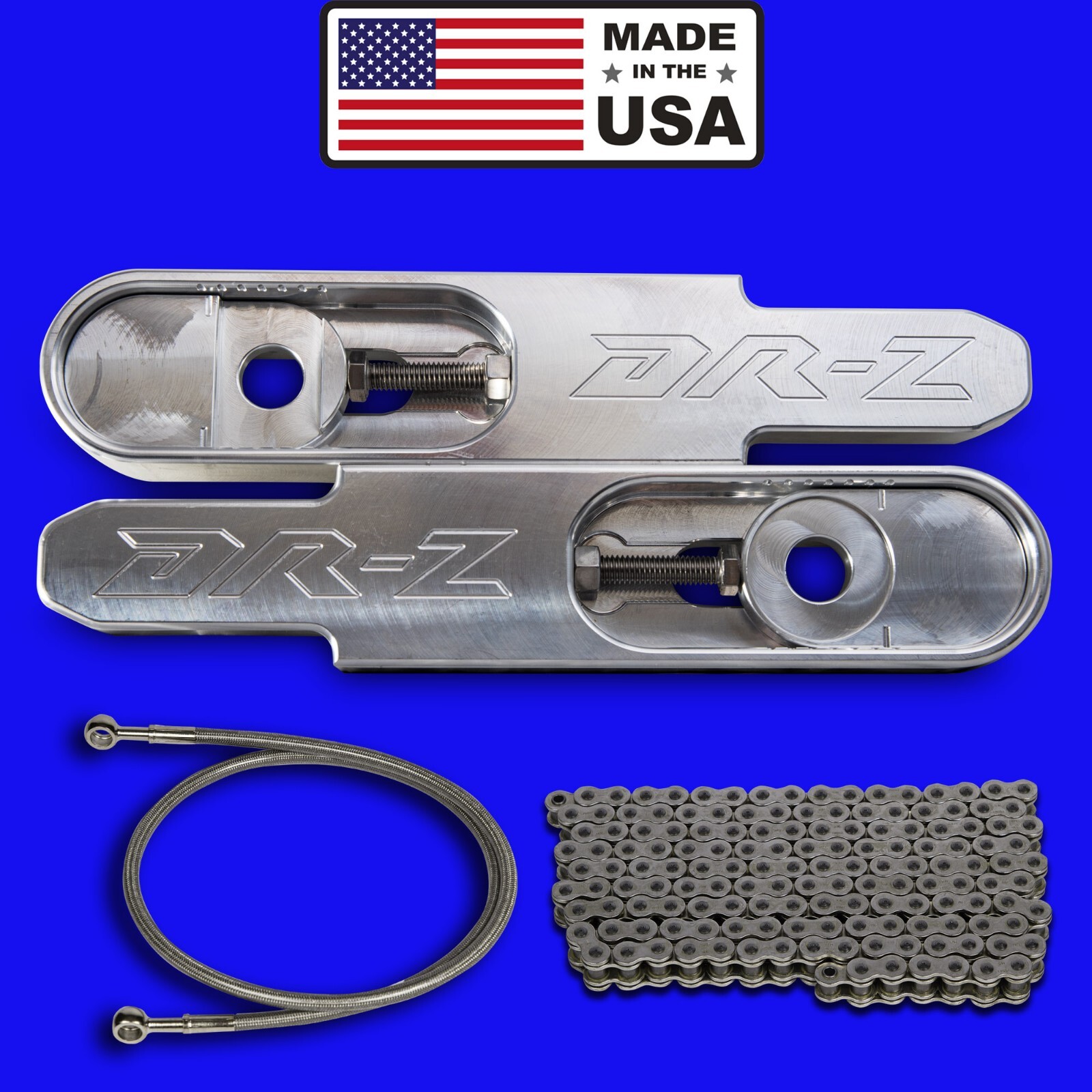 Suzuki DRZ400 bolt on swingarm extension kit Suzuki DRZ400 bolt on swingarm extension kit