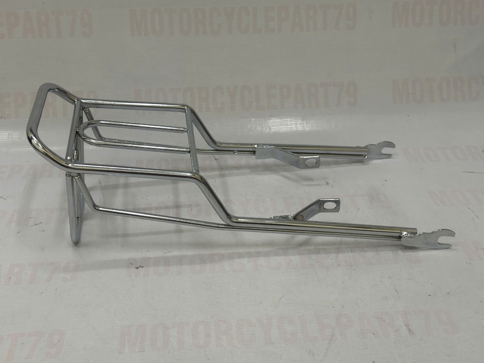 Steel Rear Cargo Rack Carrier For Honda C50 C70 C90 Passport C100 C102 C105. Steel Rear Cargo Rack Carrier For Honda C50 C70 C90 Passport C100 C102 C105.