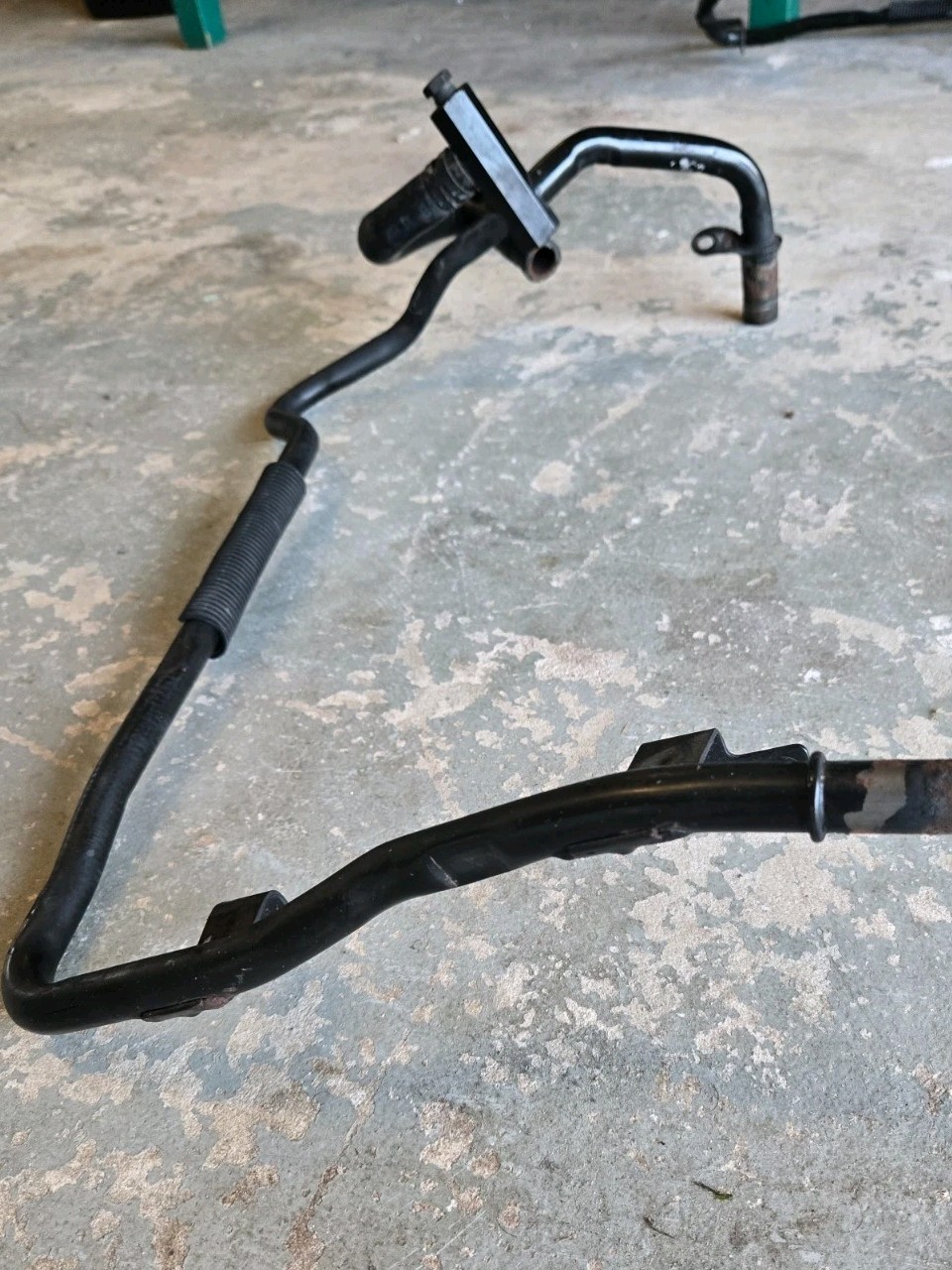 1999-2000 mustang v6 3.8/3.9 engine coolant heater pipe/tube hose assembly 1999-2000 mustang v6 3.8/3.9 engine coolant heater pipe/tube hose assembly
