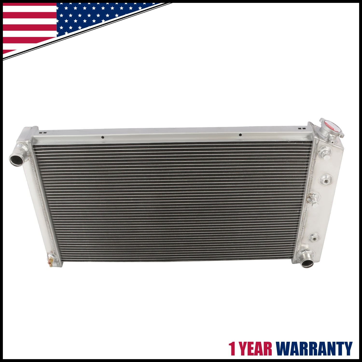4 Row Radiator for 1968-1973 Chevy Chevelle/ 70-77 Monte Carlo/ 68-77 El Camino