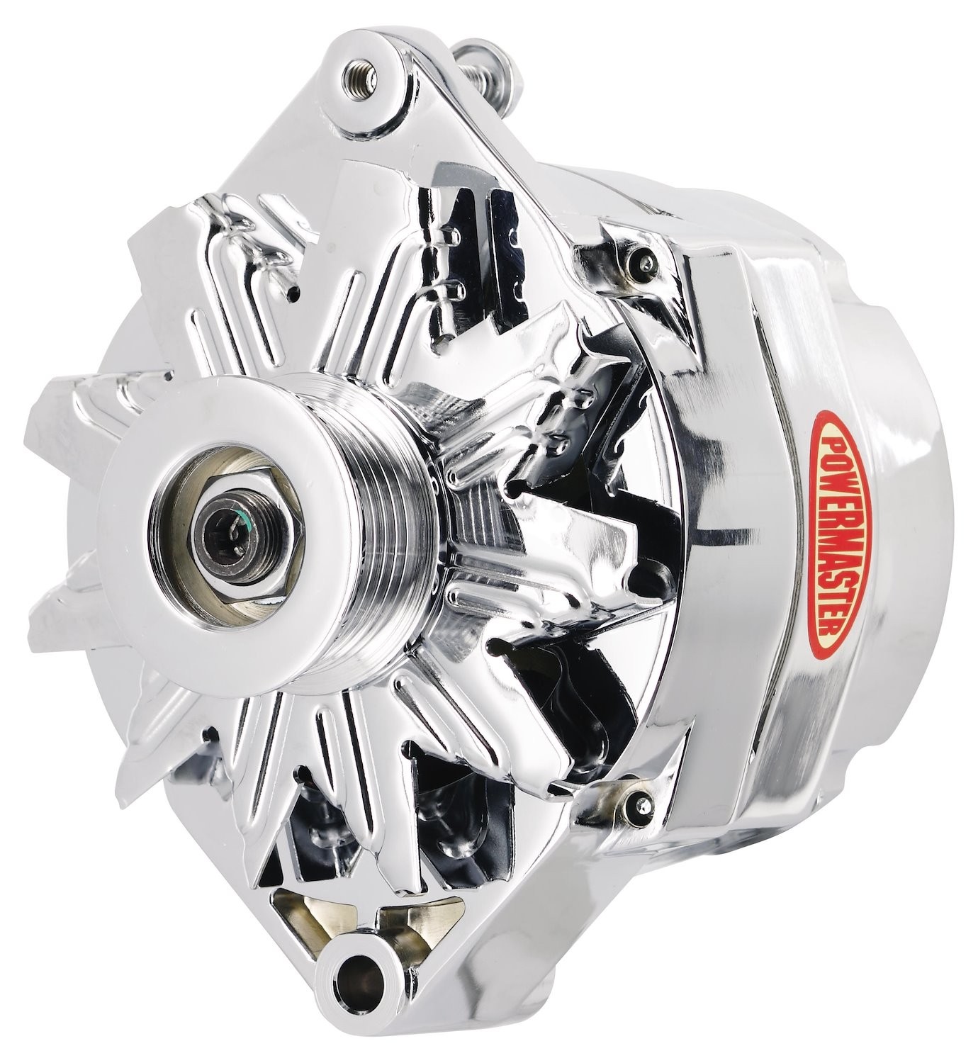 Powermaster GM 12si-Style Alternator Chrome
