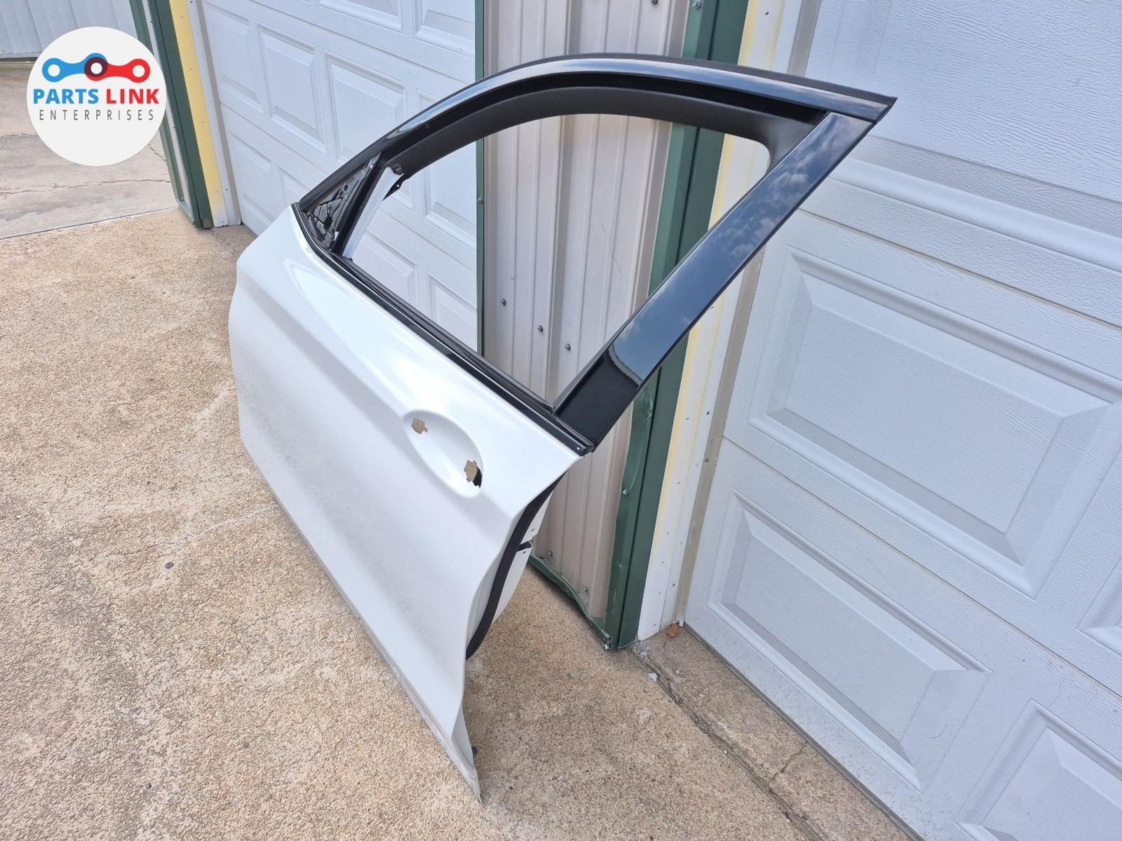 2018-24 BMW X3M Competition Front Left Door Shell Frame Skin Trim White 300U F97