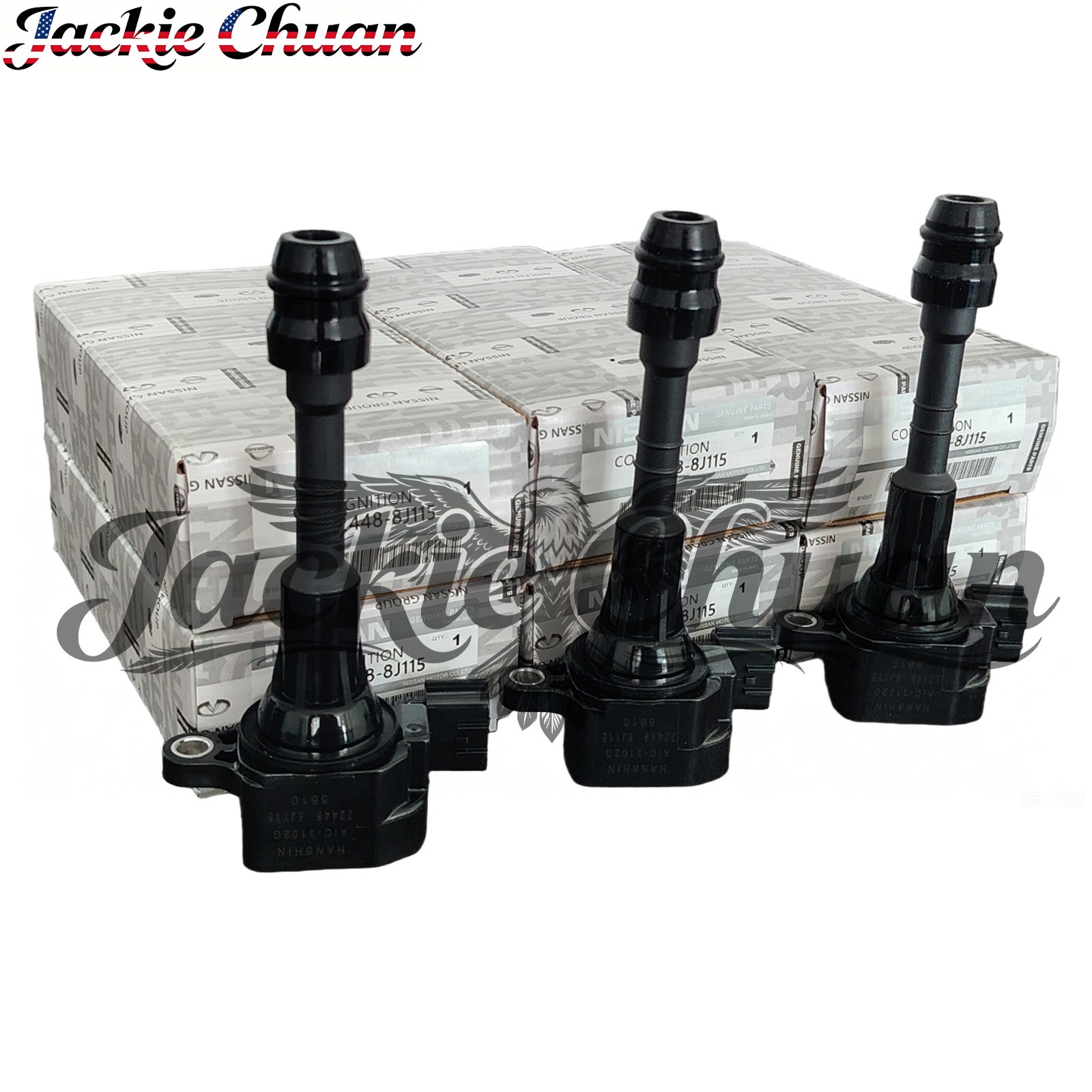 6PCS 22448-8J115/8J11C UF349 IGNITION COIL FOR MAXIMA MURANO ELGRAND PATHFINDER 6PCS 22448-8J115/8J11C UF349 IGNITION COIL FOR MAXIMA MURANO ELGRAND PATHFINDER