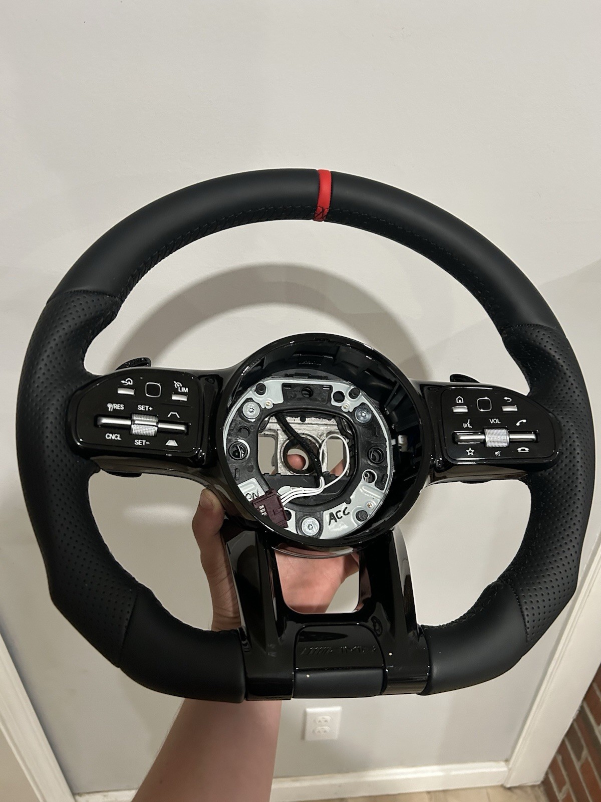 2012-2022 MERCEDES AMG STEERING WHEEL LEATHER