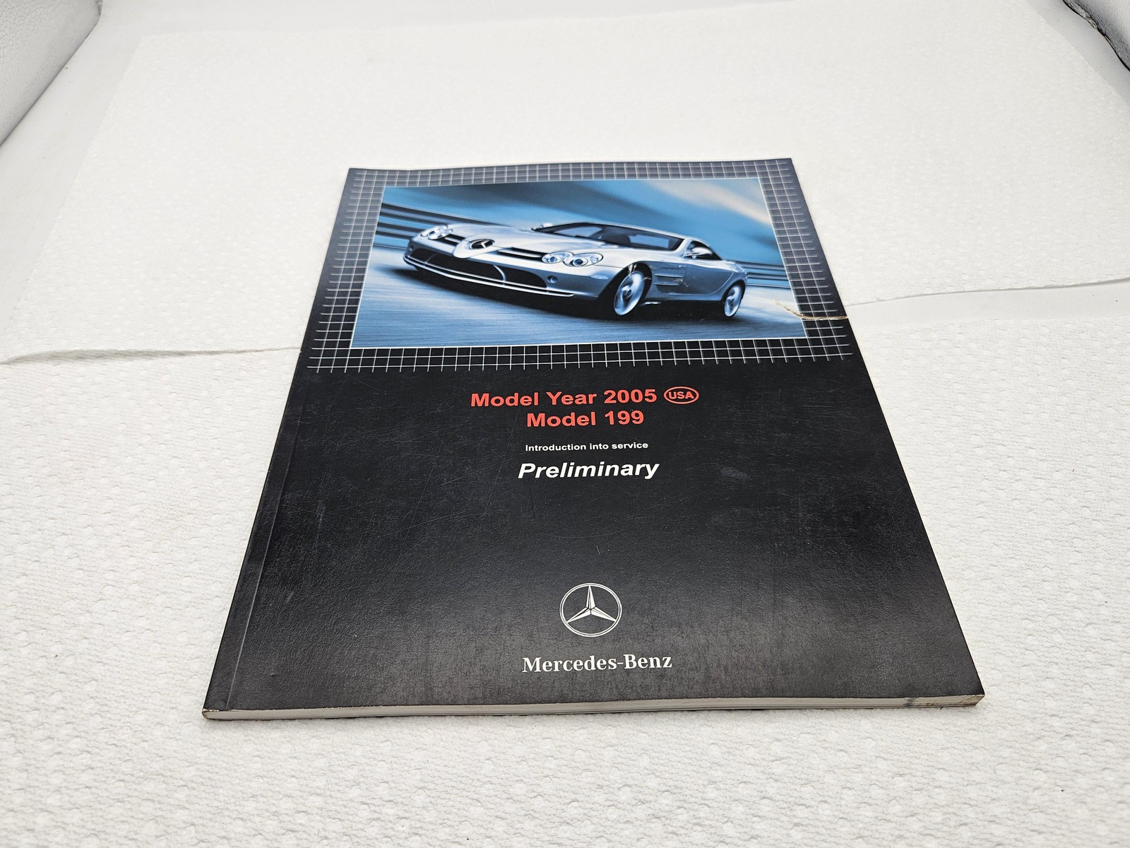 2005 Mercedes-Benz SLR McLaren Model 199 Intro Service Shop Manual Prelim -Read