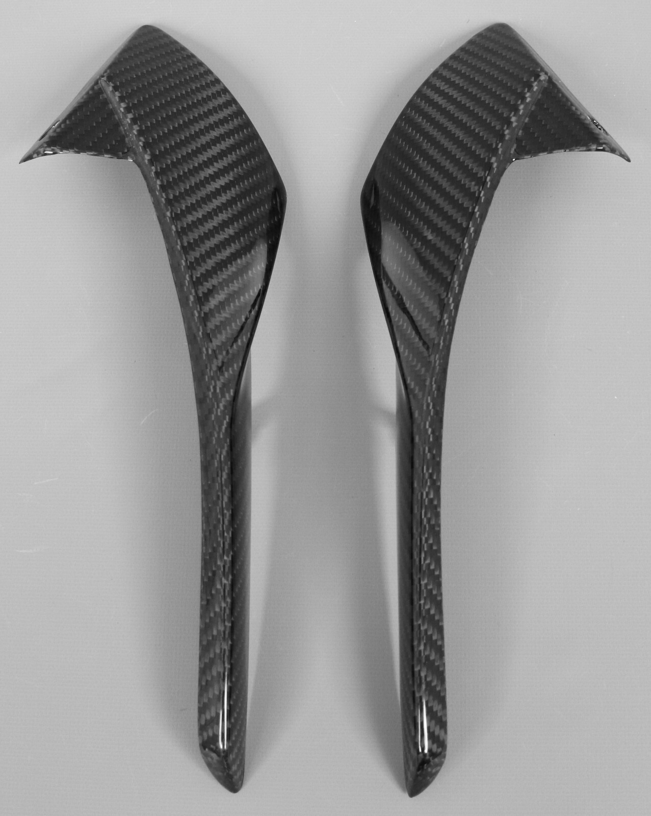 2010-2013 Yamaha FZ8 Headlight Side Panels - 100% Carbon Fiber