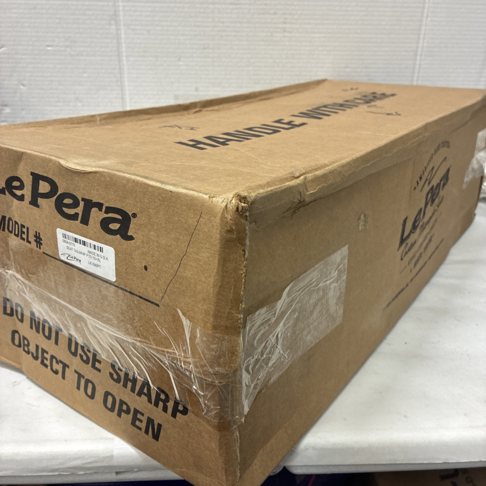 Le Pera Seat Tailwhip PTD 10+XL Le Pera Seat Tailwhip PTD 10+XL