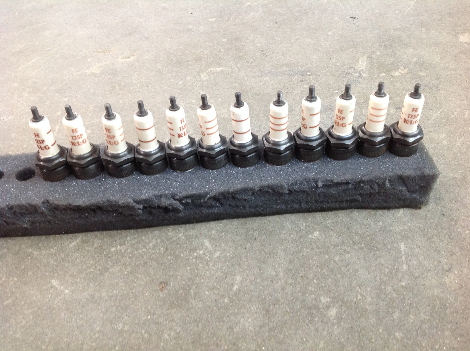 LAMBORGHINI 350 GT SPARK PLUGS ORIGINAL EQUIPMENT