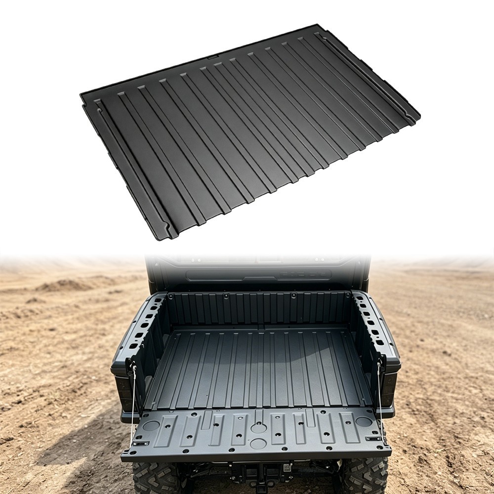 SHINJEW 1PC Rear TPE Cargo Mat Bed Mat Bed Liner for Kawasaki Ridge 2024+ SHINJEW 1PC Rear TPE Cargo Mat Bed Mat Bed Liner for Kawasaki Ridge 2024+