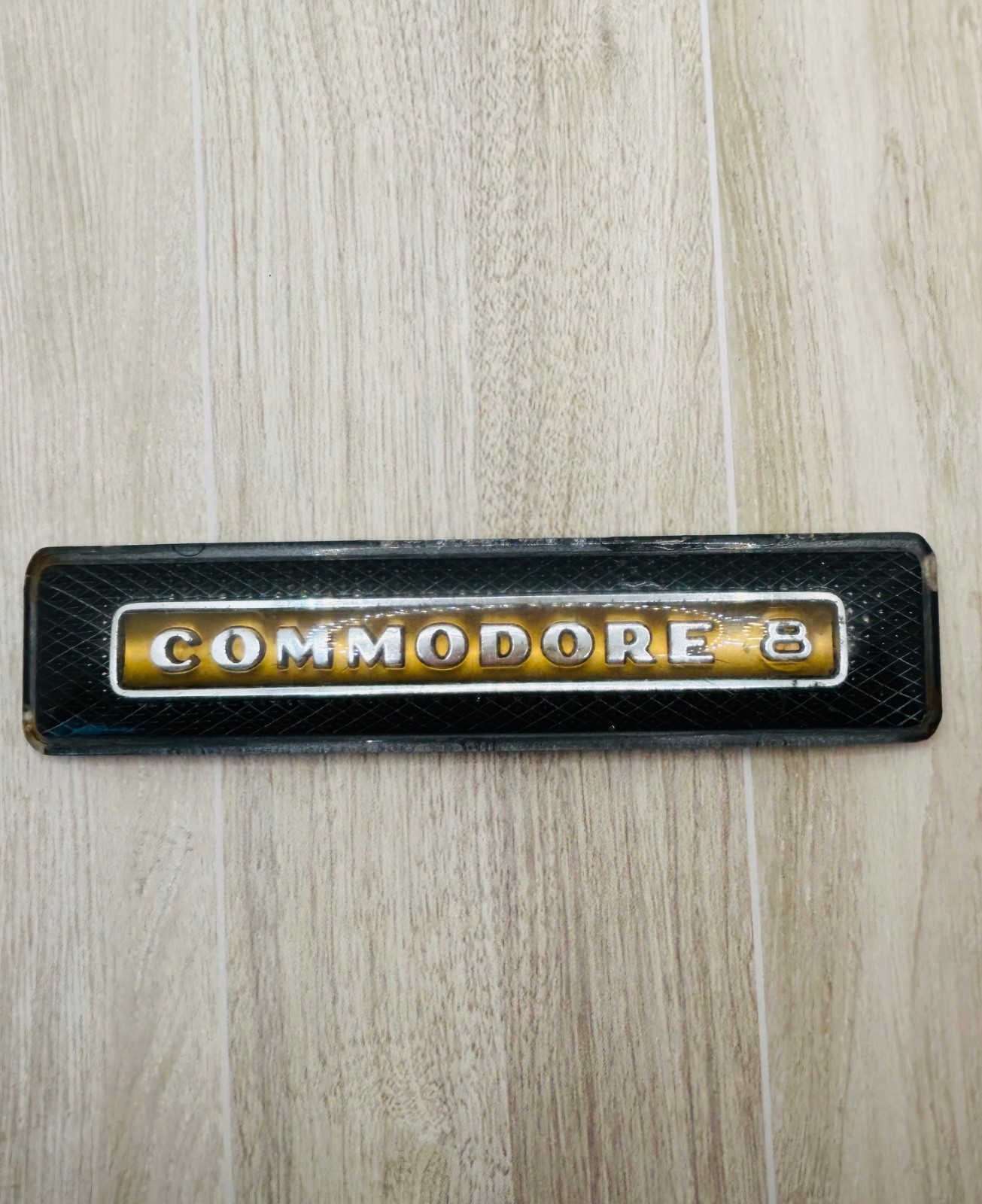 Vintage 1951 Hudson Commodore 8 Car Emblem OEM