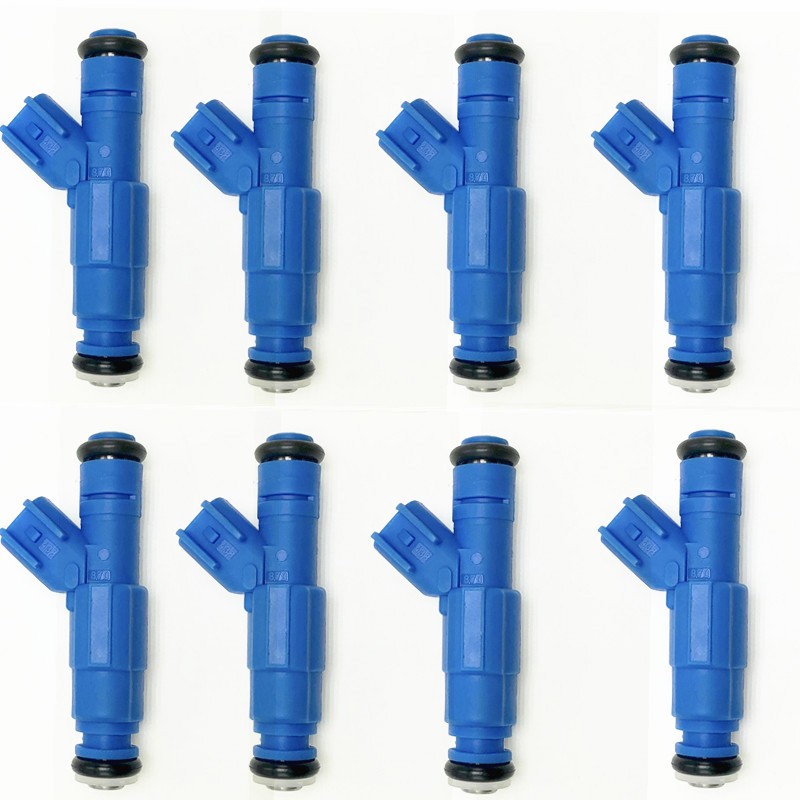SET 8 6-Hole Upgrade Fuel Injectors Fits 1999-2004 4.0 JEEP Cherokee 25LBS