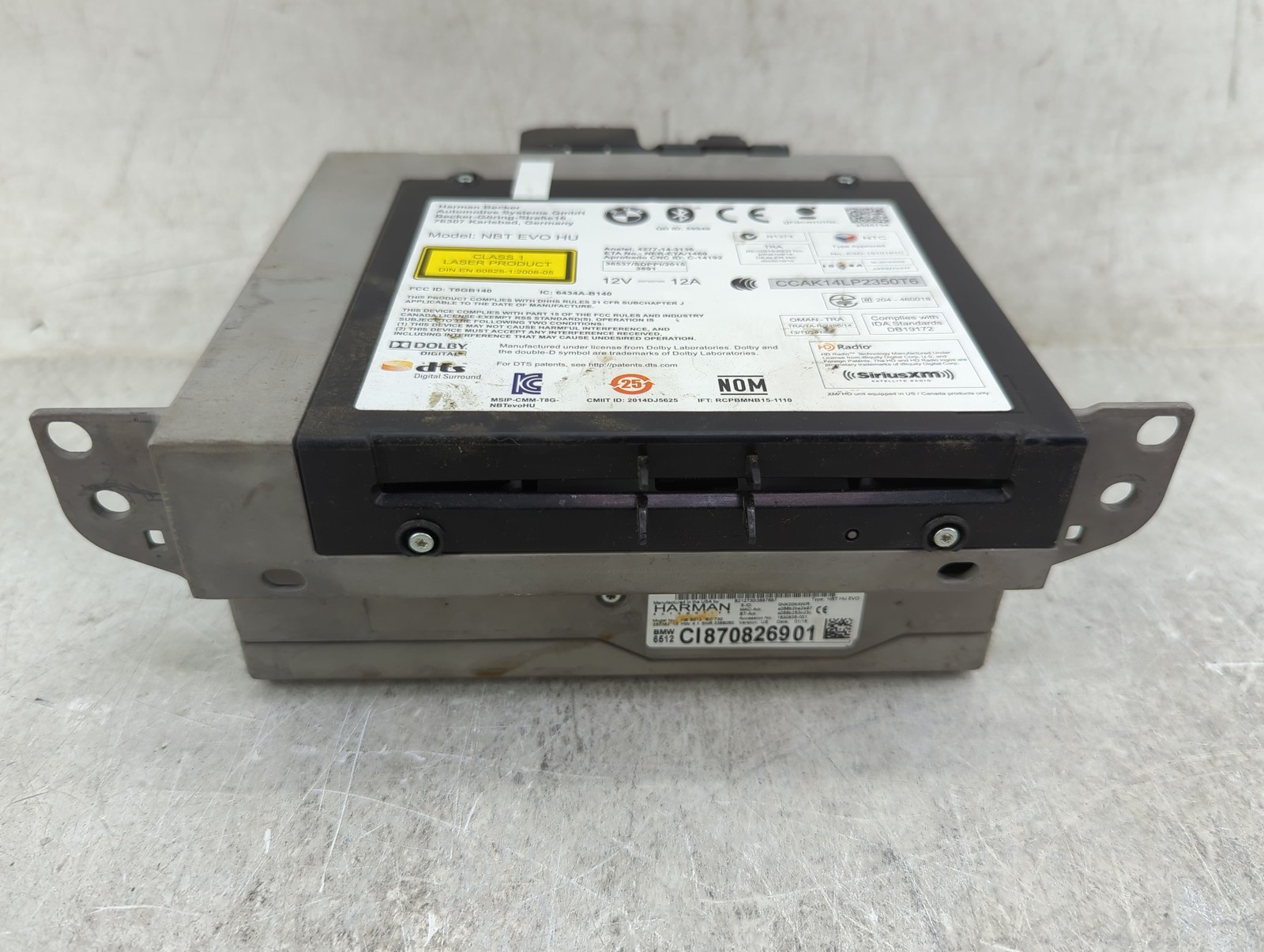 2018-2021 Bmw X3 Am Fm Cd Player Radio Receiver T2BAO 2018-2021 Bmw X3 Am Fm Cd Player Radio Receiver T2BAO