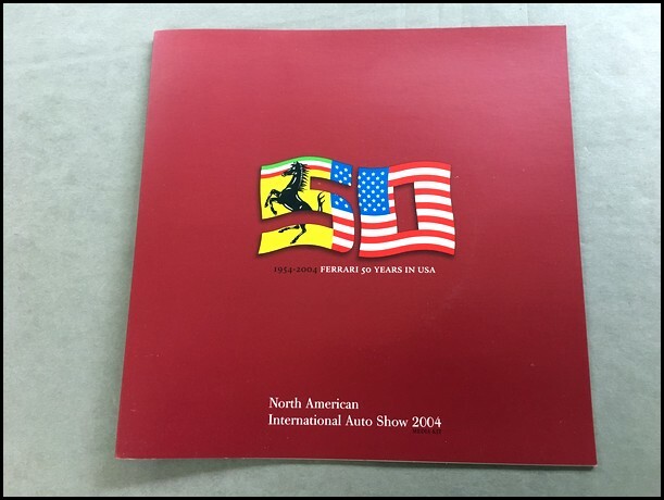 2004 Ferrari Media Pictures Car Brochure Folder and CD-rom - 360 Modena 575 GTC 2004 Ferrari Media Pictures Car Brochure Folder and CD-rom - 360 Modena 575 GTC