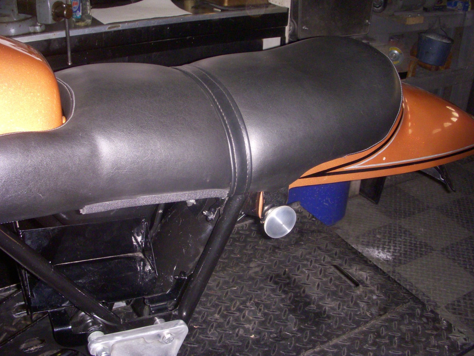 NORTON FASTBACK ORIGINAL SEAT REAL NICE NORTON FASTBACK ORIGINAL SEAT REAL NICE