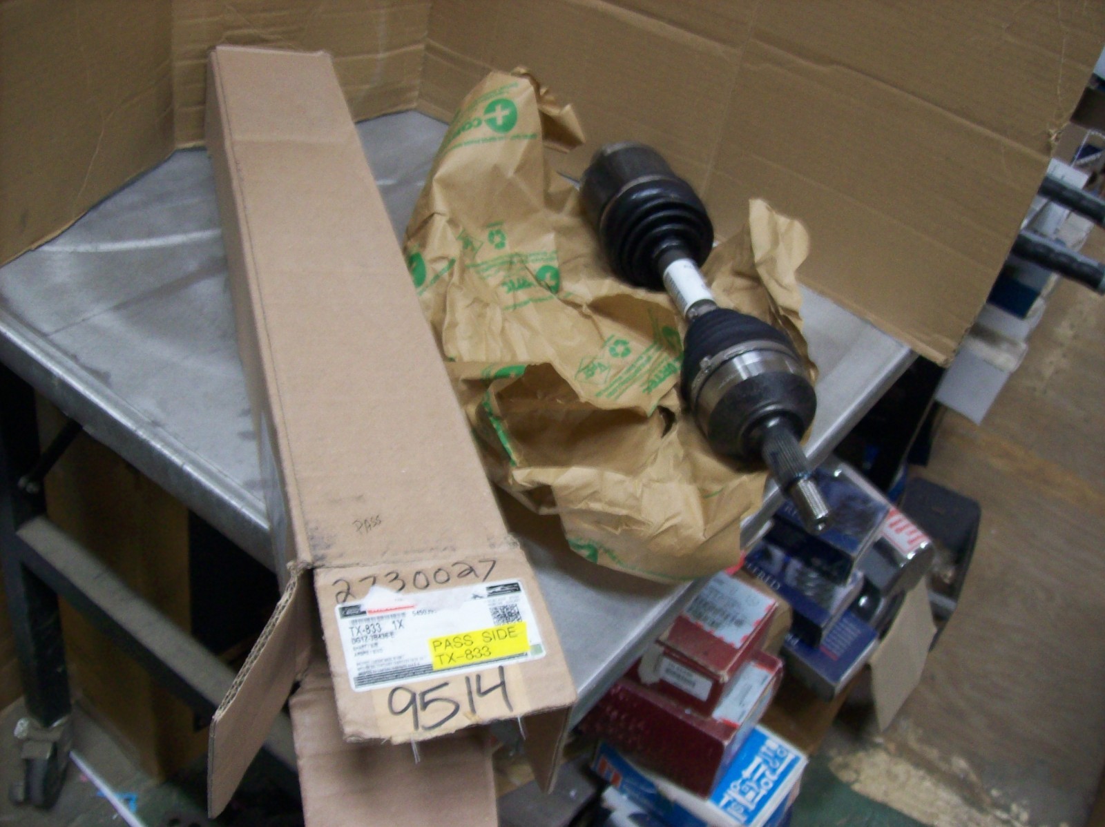 Ford Genuine OEM NOS Motorcraft Shaft TX-833 Ford Genuine OEM NOS Motorcraft Shaft TX-833