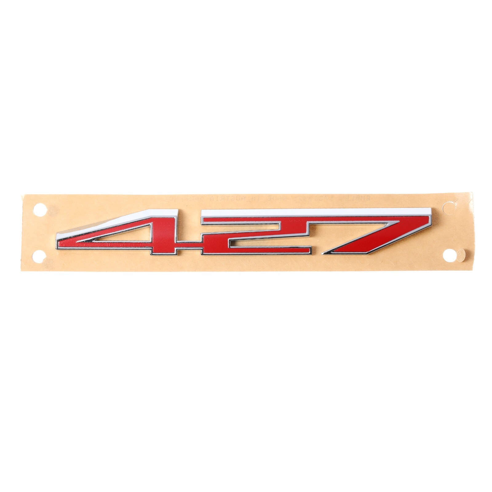 OEM NEW 2008-2013 GM Chevrolet Corvette Hood 427 Emblem Badge Nameplate 17803321 OEM NEW 2008-2013 GM Chevrolet Corvette Hood 427 Emblem Badge Nameplate 17803321