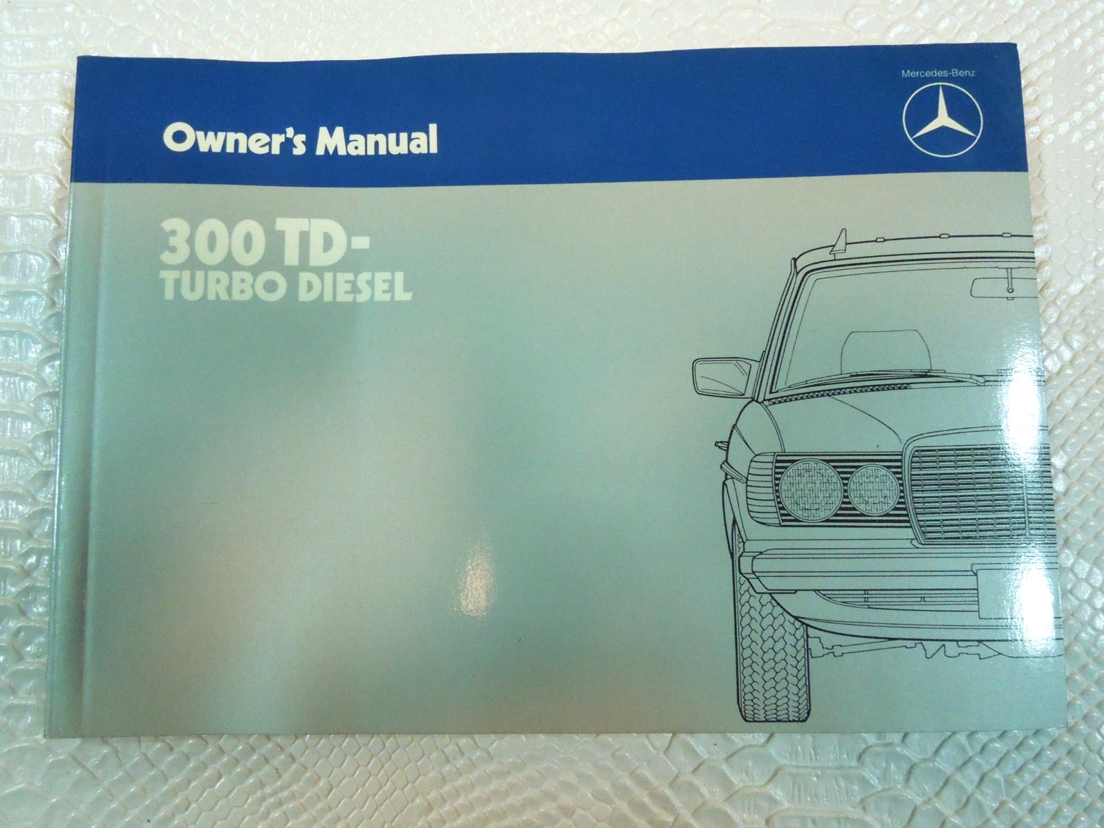 1984 MERCEDES 300 TD TURBO DIESEL OWNERS MANUAL ORIGINAL NOS 1984 MERCEDES 300 TD TURBO DIESEL OWNERS MANUAL ORIGINAL NOS