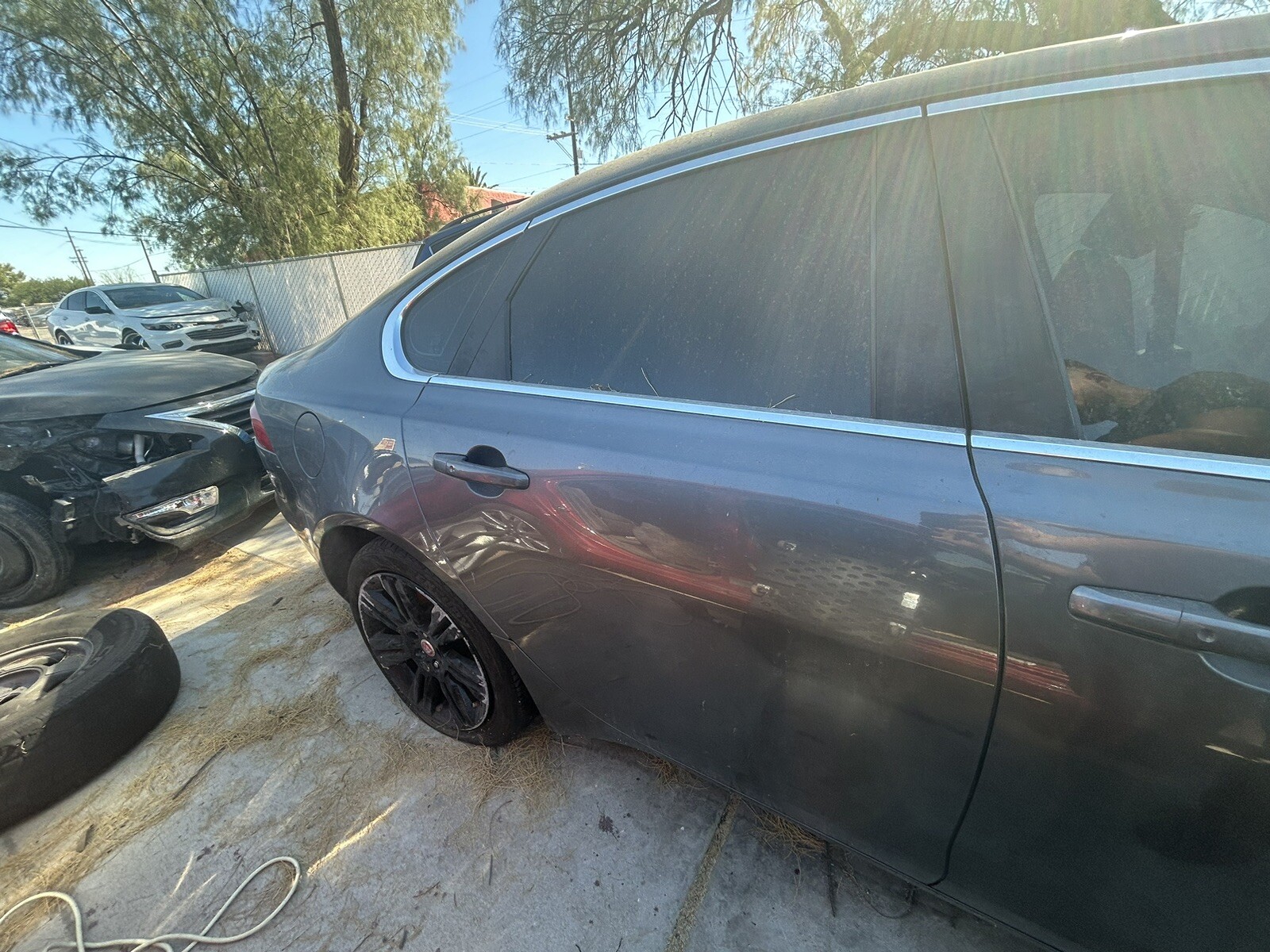 2018 JAGUAR XF Rear Passenger Side DOR 2018 JAGUAR XF Rear Passenger Side DOR