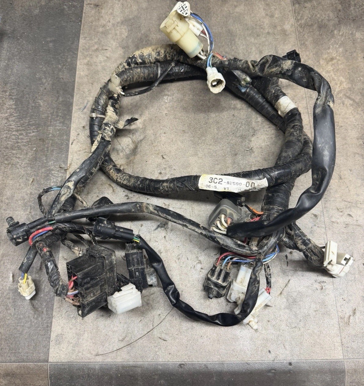 2006-10 Yamaha Wolverine 450 Oem Wire Harness Excellent Condition No Cuts 2006-10 Yamaha Wolverine 450 Oem Wire Harness Excellent Condition No Cuts