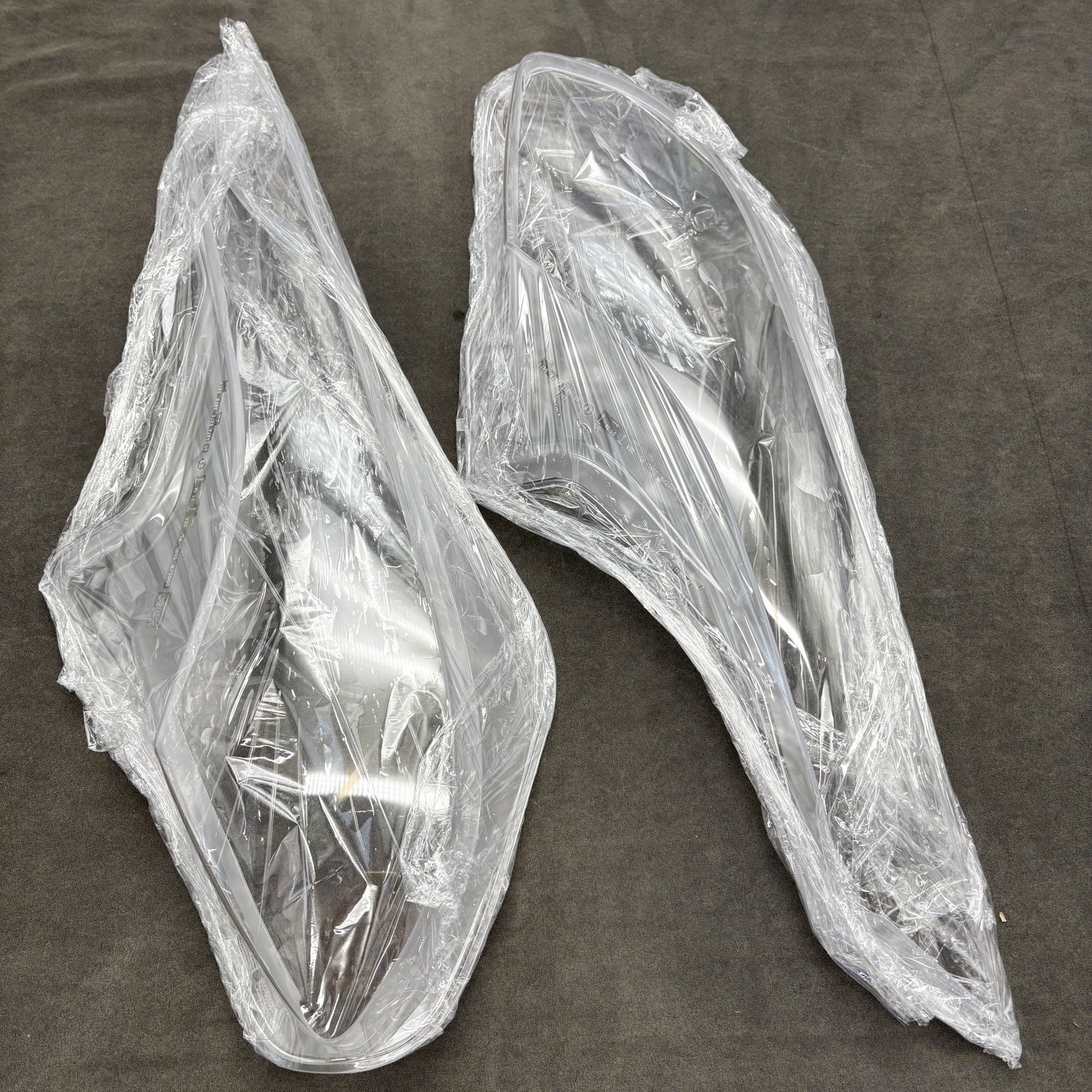 1Pair Left & Right Side Headlight Replacement Lens Cover Fit Ferrari 458 Only