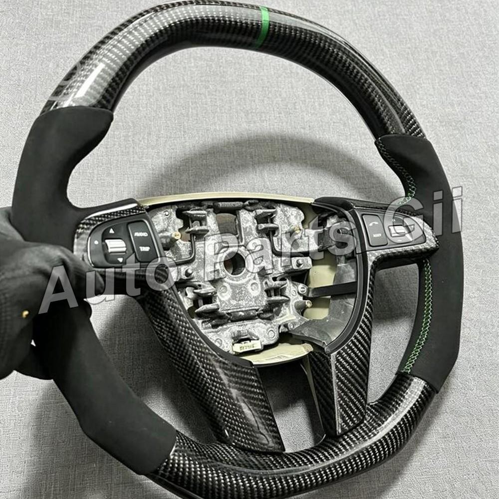 CARBON FIBER STEERING WHEEL FOR Pontiac G8 /Holden HSV VE S 08-09YS /FLAT TOP