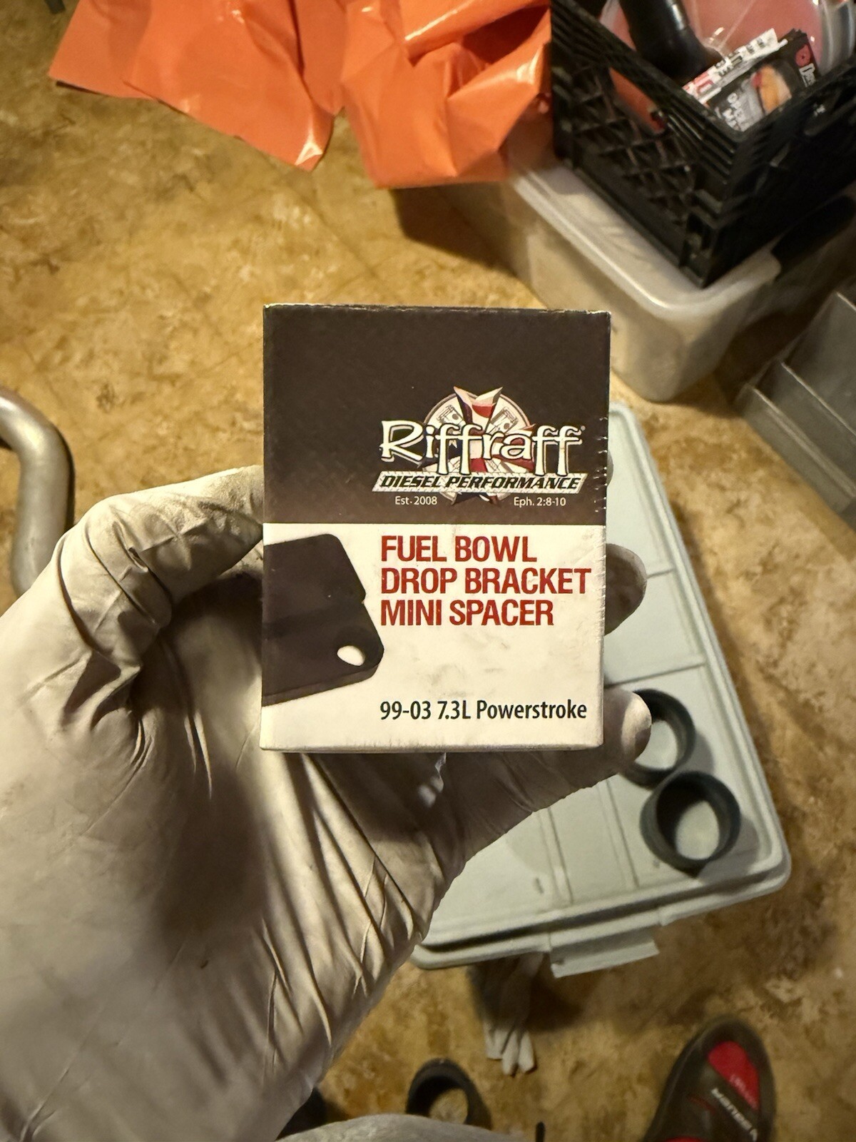 Riff Raff Fuel Bowl Drop Bracket Mini Riff Raff Fuel Bowl Drop Bracket Mini