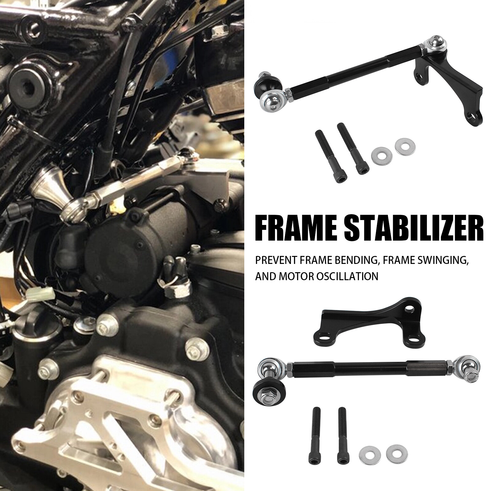 CNC Aluminum Frame Stabilizer Link For Harley Touring Electra Glide 2009-2016