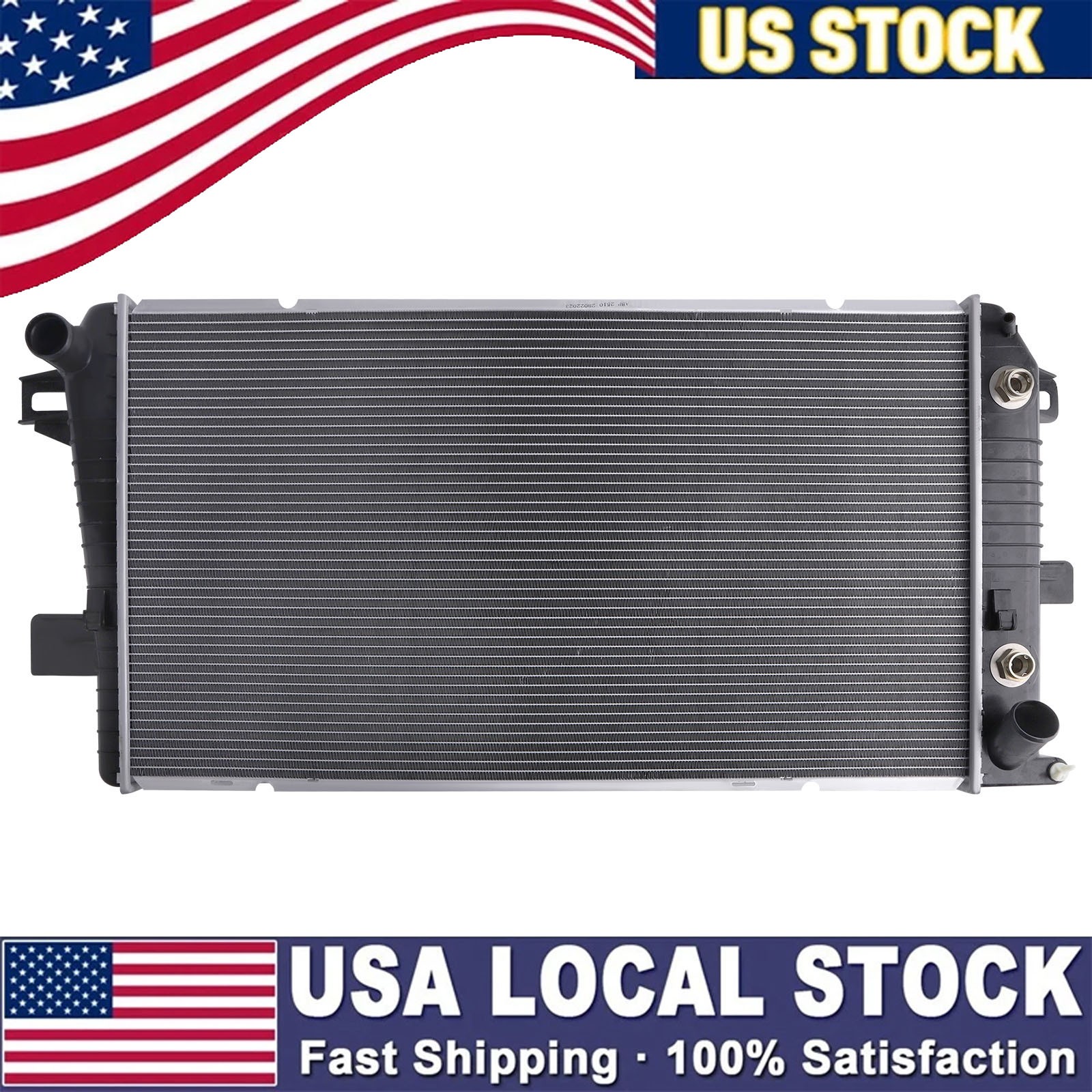 2 Row Radiator for Chevrolet Silverado 2500HD 3500 6.6L 2001-2005 52381046