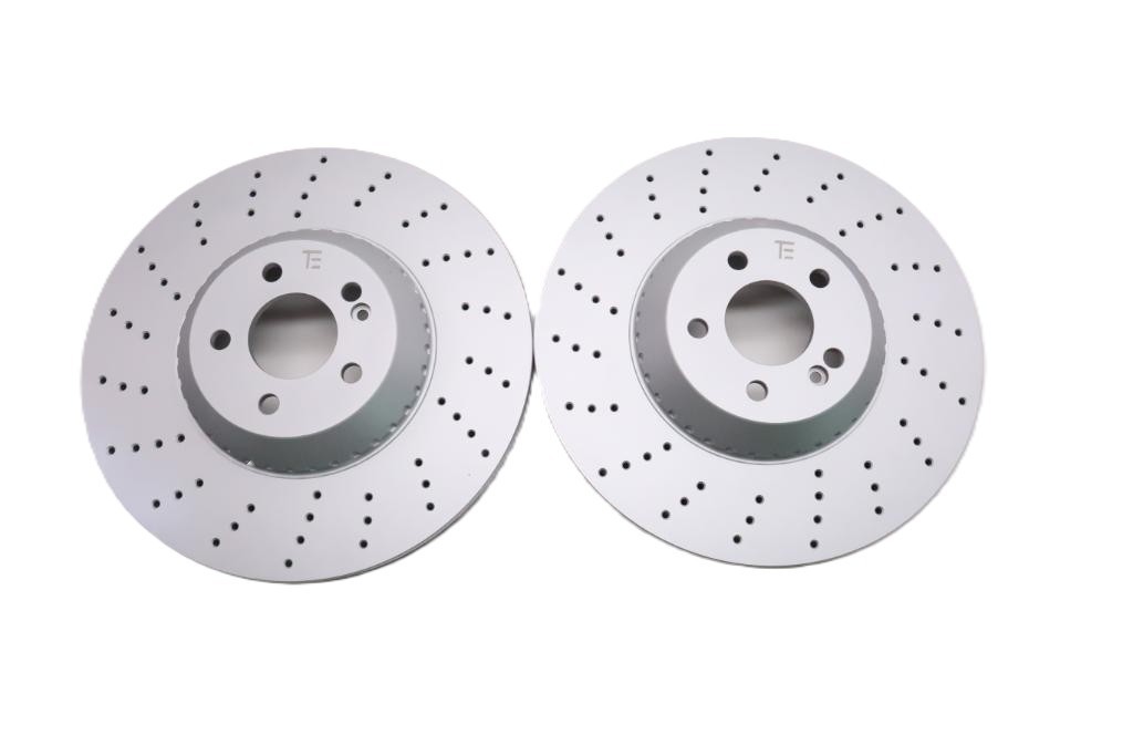 Mercedes S class S550 S560 S450 front brake rotors TopEuro #2723 Mercedes S class S550 S560 S450 front brake rotors TopEuro #2723
