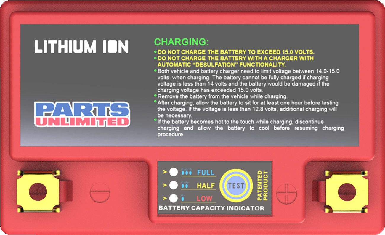 PARTS UNLIMITED - Battery Lithium LifePO4 HJTZ5S-FPZ | 2113-1015 PARTS UNLIMITED - Battery Lithium LifePO4 HJTZ5S-FPZ | 2113-1015