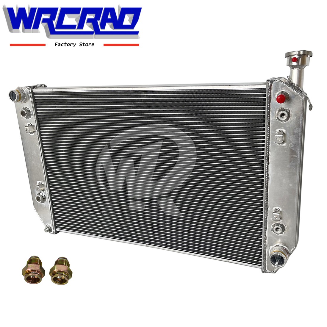 2 Row Core Aluminum Radiator For 1994-1999 Chevrolet P30/GMC P3500 5.7L V8 AT MT