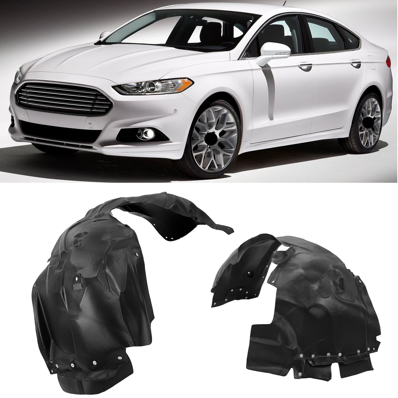Brand New Front Fender Liner Left Right Complete For 2012-2018 Ford Focus SE