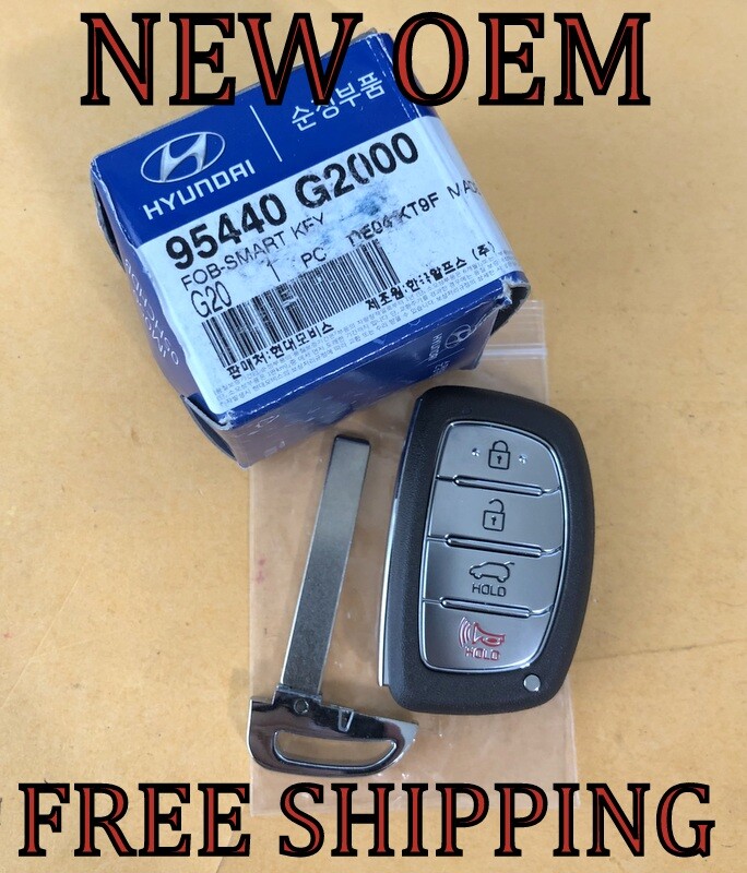 NEW OEM 2017-2021 HYUNDAI IONIQ SMART KEY REMOTE FOB TRANSMITTER 95440-G2000