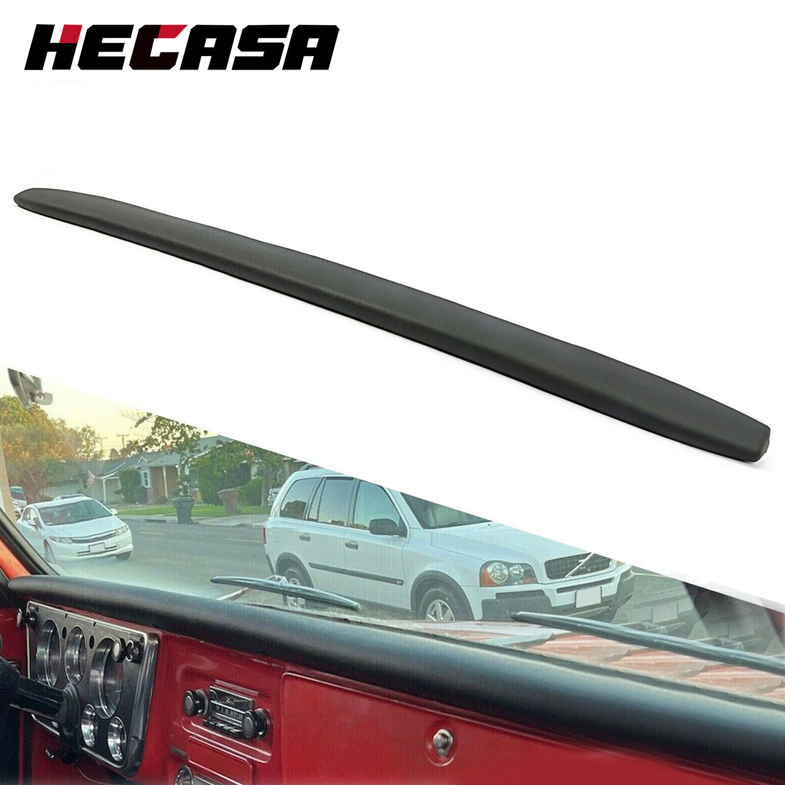 For 1967-1972 Chevy / GMC C10 Truck Dash Pad Black 67 68 69 70 71 72 W/hardware