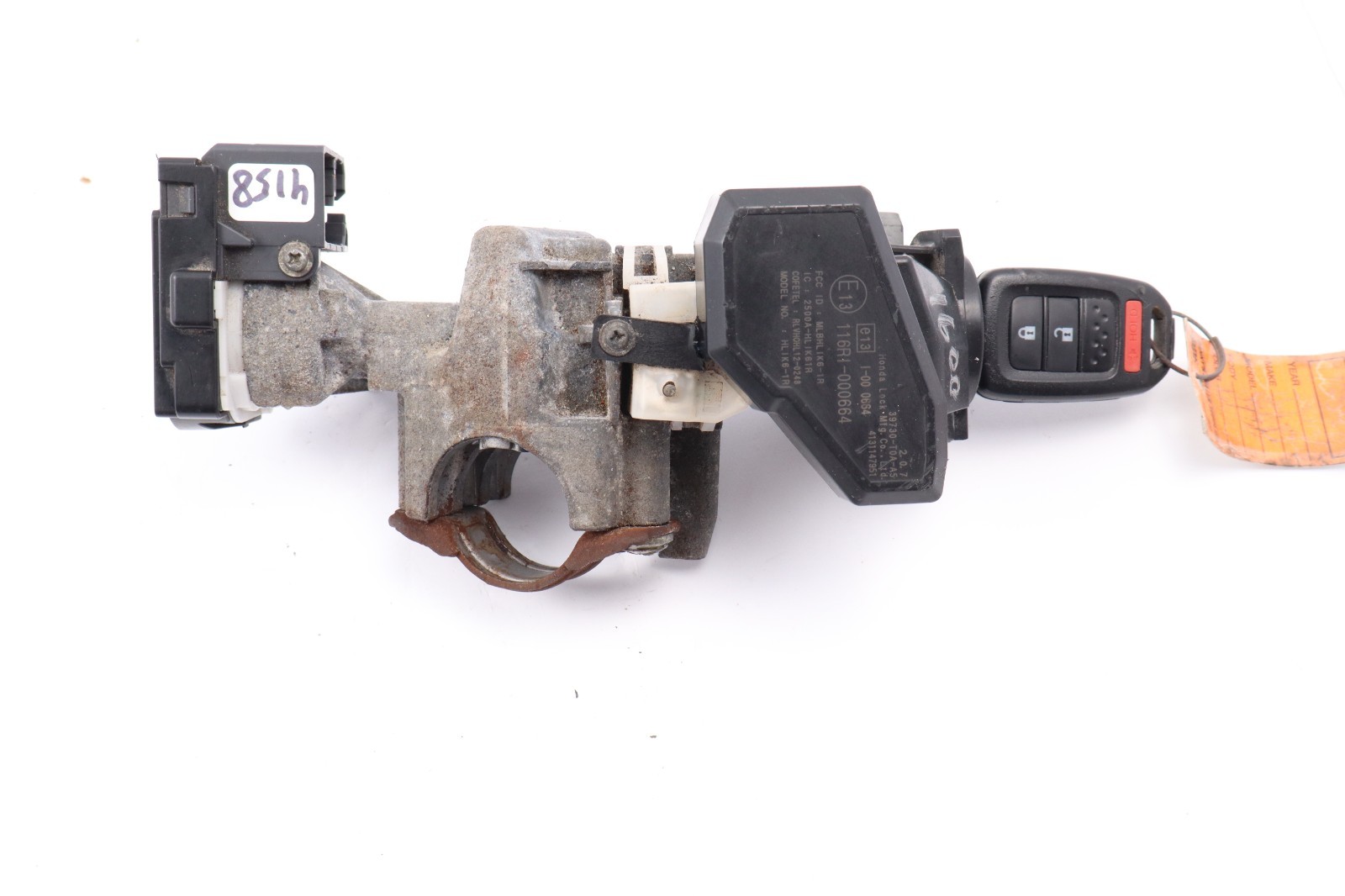 2012-2016 HONDA CR-V IGNITION SWITCH LOCK W/KEY & IMMOBILIZER OEM 39730-T0A-A5