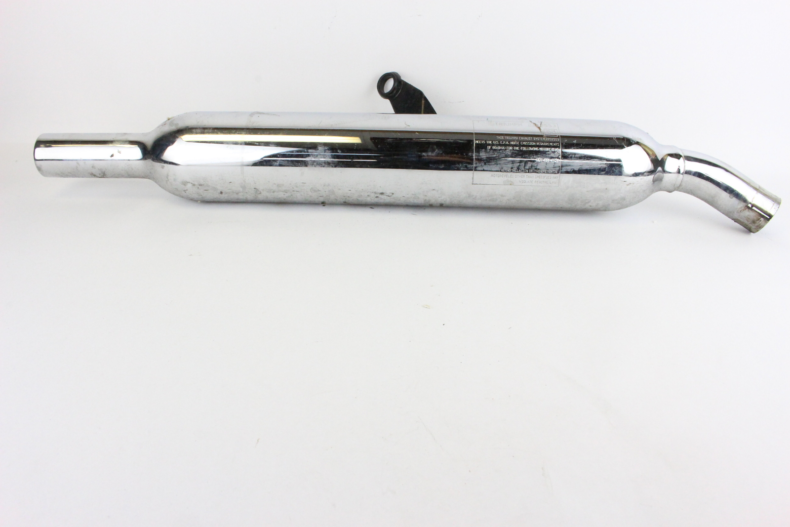 1974 Triumph Bonneville Muffler Exhaust Silencer Pipe c7248