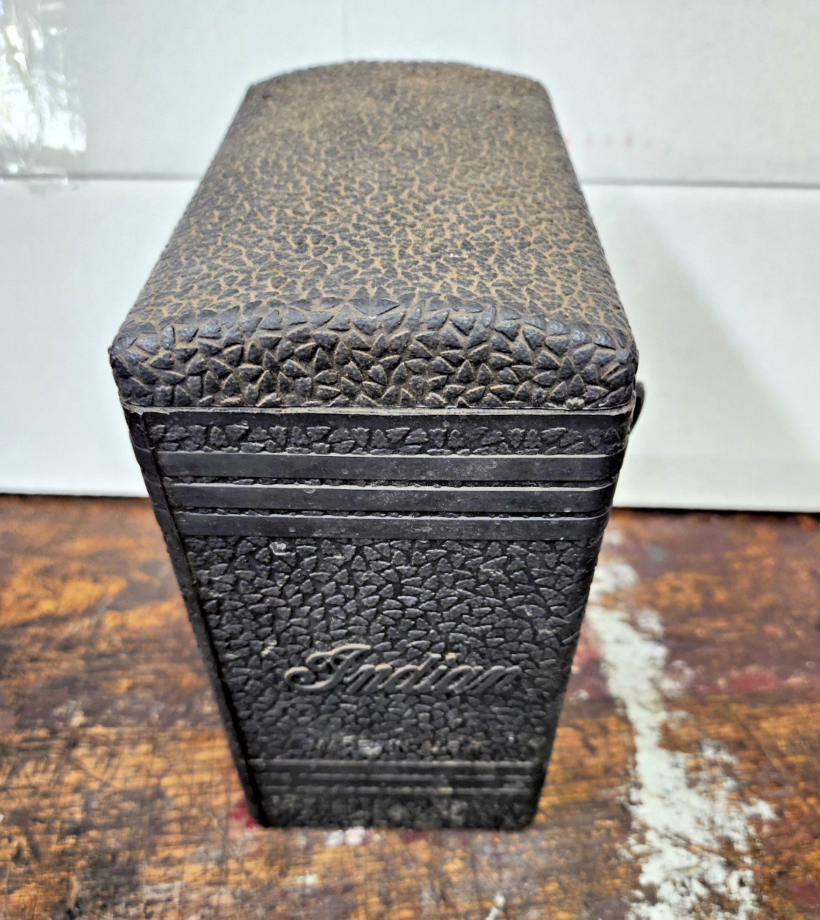 Vintage Indian Motorcycle Battery Box Case Vintage Indian Motorcycle Battery Box Case