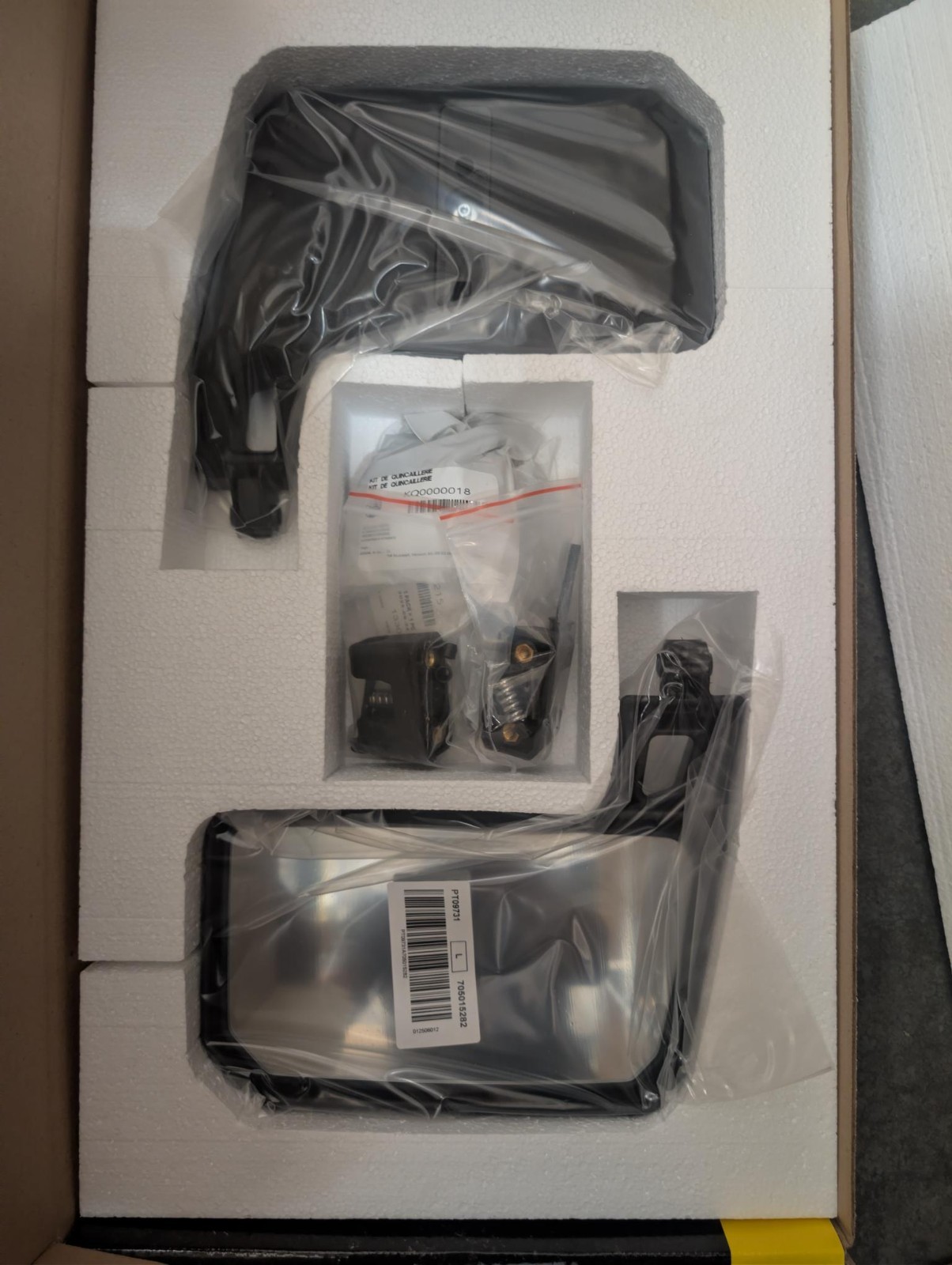 Can-Am - 715008100 - Defender Side Mirrors, Black Can-Am - 715008100 - Defender Side Mirrors, Black