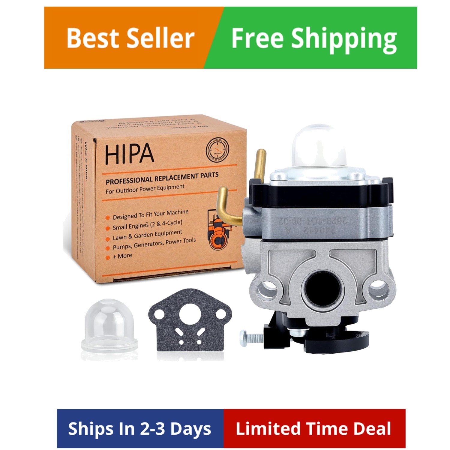 C430 Carburetor fit Ryobi S430 X430 309370002 RY34001 RY34421 RY34441 RY34005...