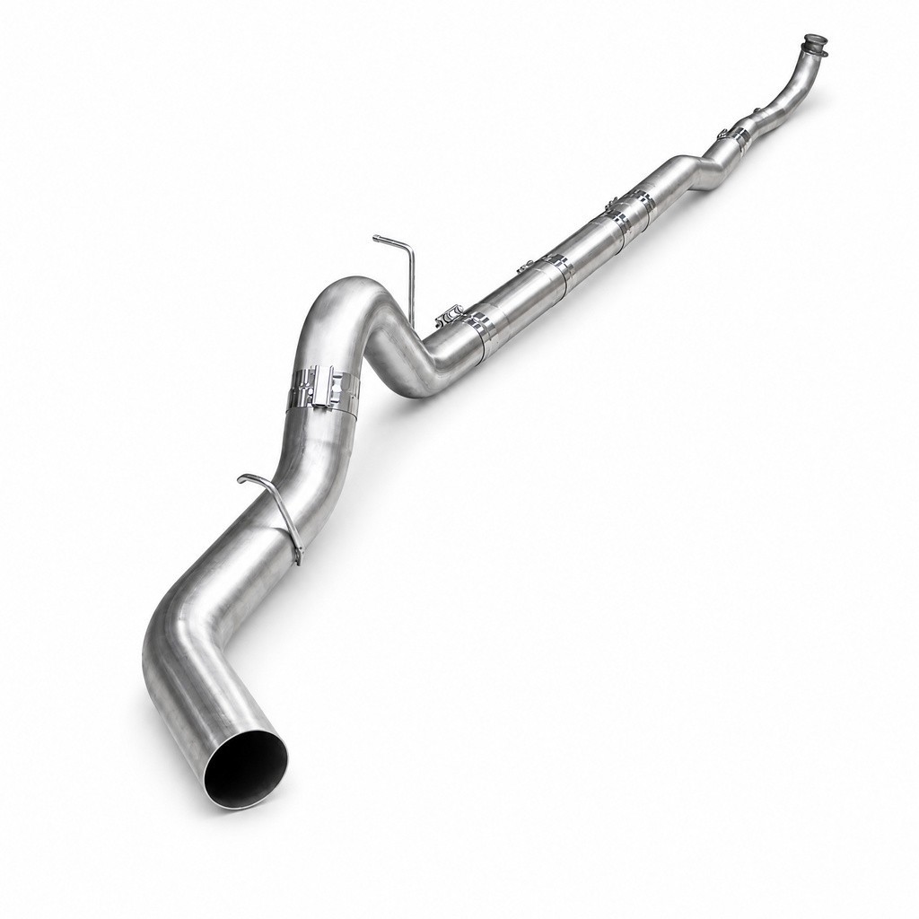 5in Exhaust Pipe for 2017-2023 GM Chevy 6.6L L5P Duramax Diesel 409SS