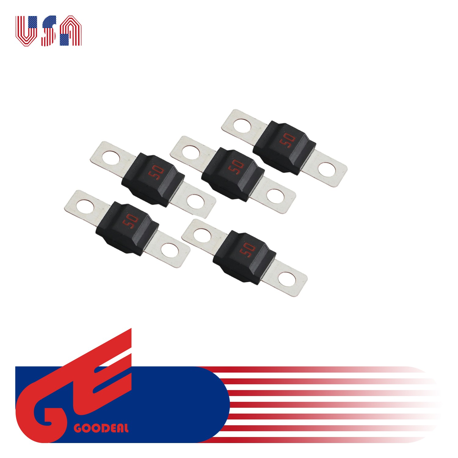 5Pc 50A Fuse for 2012 22013 2014 2015 2016 2017 2018 Ford Focus CV6Z-14526-CA