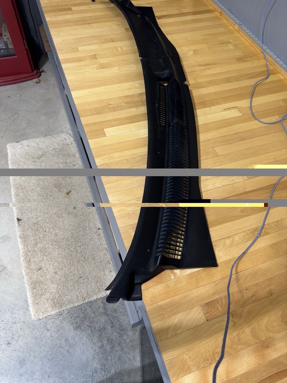 1993 1994 1995 1996 1997 Thunderbird Lx Sc Cougar Xr7 Windshield Wiper cowl Oem 1993 1994 1995 1996 1997 Thunderbird Lx Sc Cougar Xr7 Windshield Wiper cowl Oem