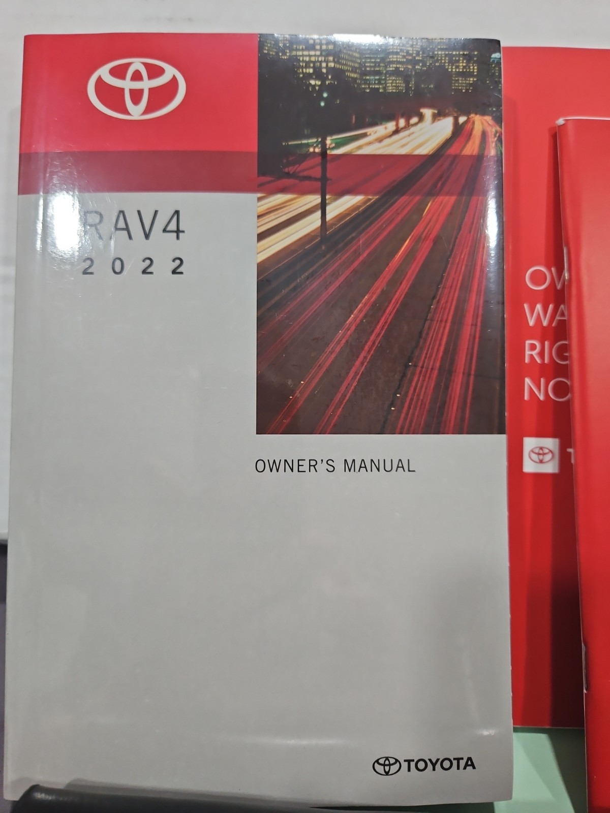 2022 Toyota Rav4 OEM Owners Manual And Case