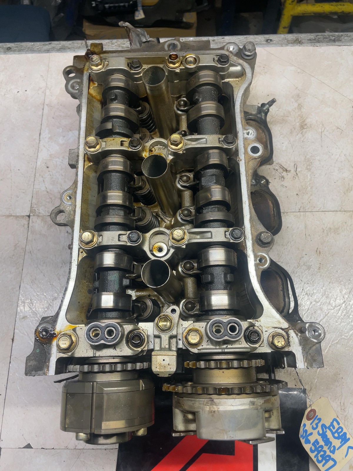07-16 TOYOTA SIENNA 07-17 CAMRY 09-16 VENZA Left engine Cylinder Head 3.5L Oem