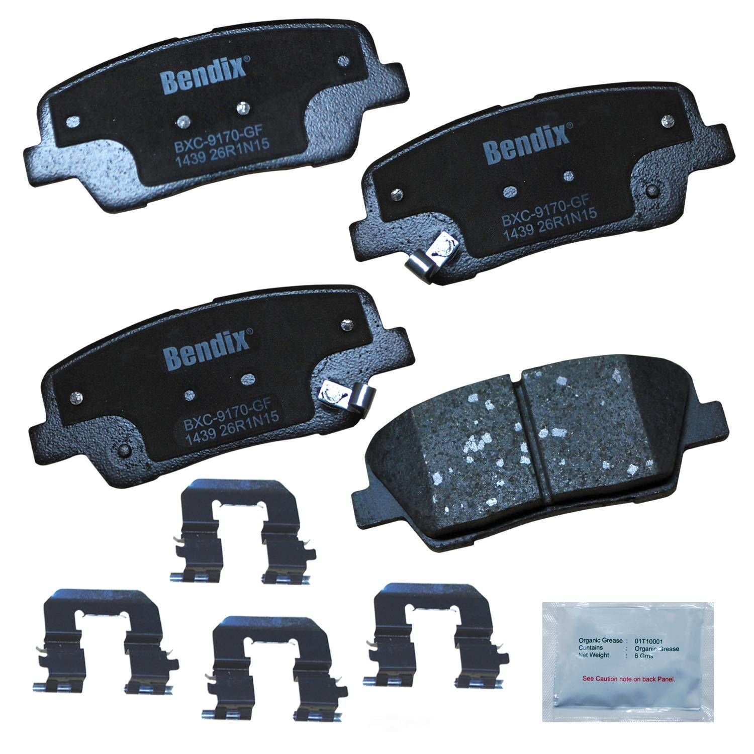 2010-2022 Hyundai Santa Fe Genesis Coupe Kia Sorento Stinger Rear Pads CFC1439