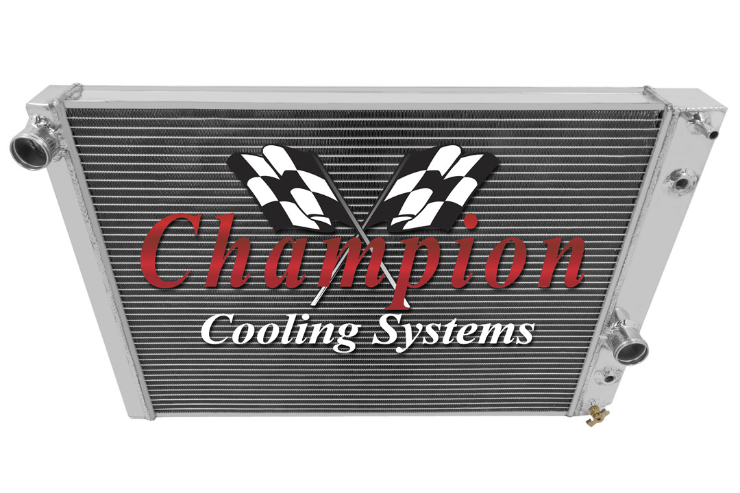 2 Row Kool Champion Radiator for 1989 - 1996 Chevrolet Corvette V8 Engine