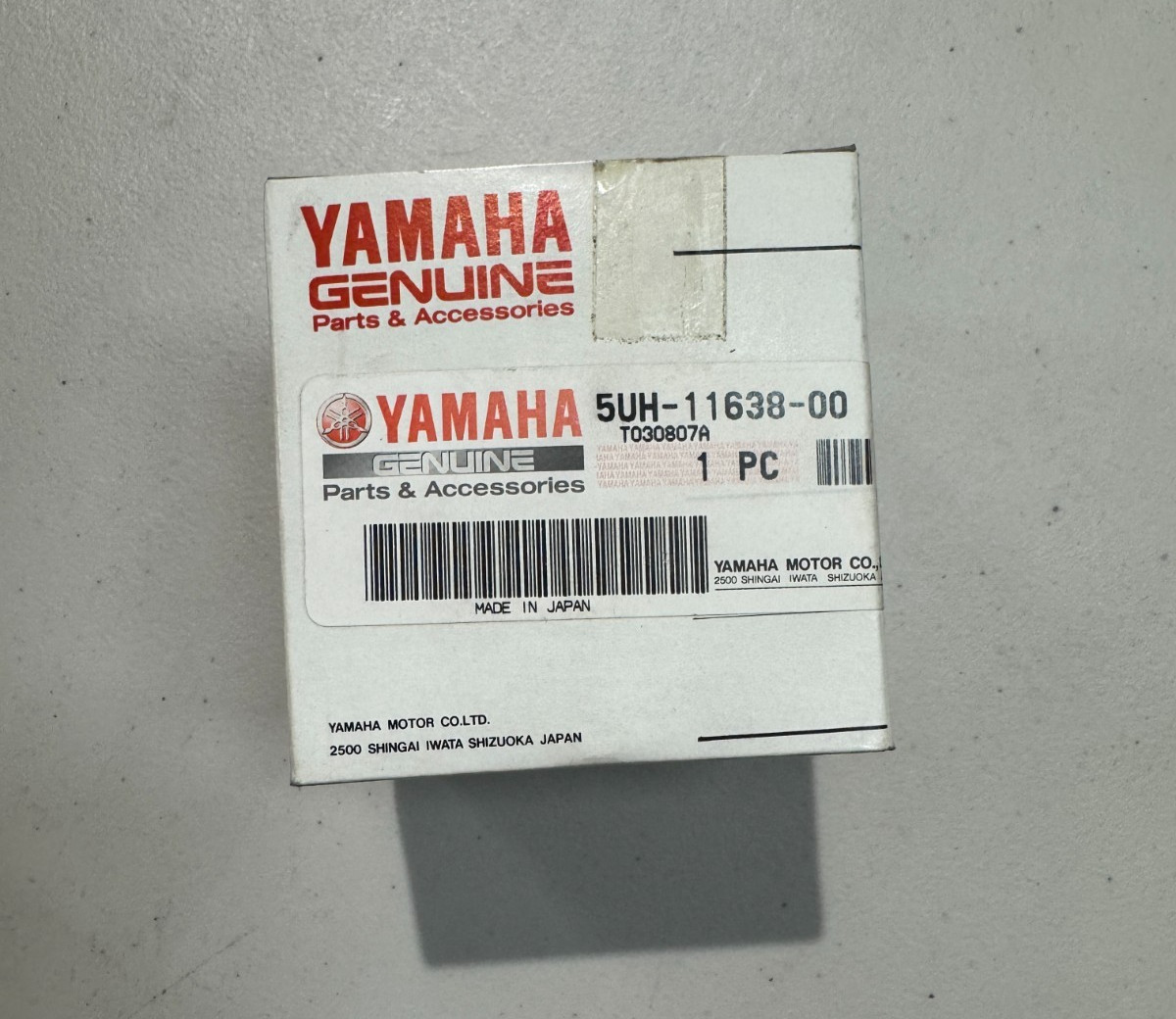 New OEM Yamaha Genuine Piston OS 1.0MM 5UH-11638-00-00