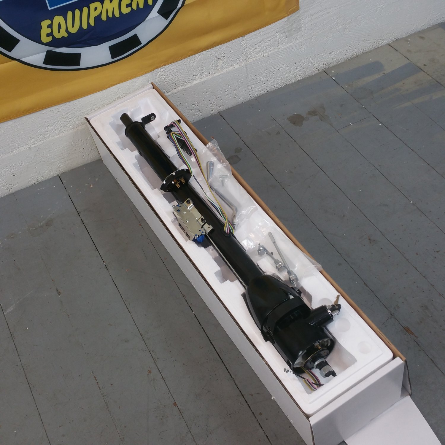 1980 - 1983 Chevy or GMC Truck Black Tilt Steering Column GM Column Shift gm 