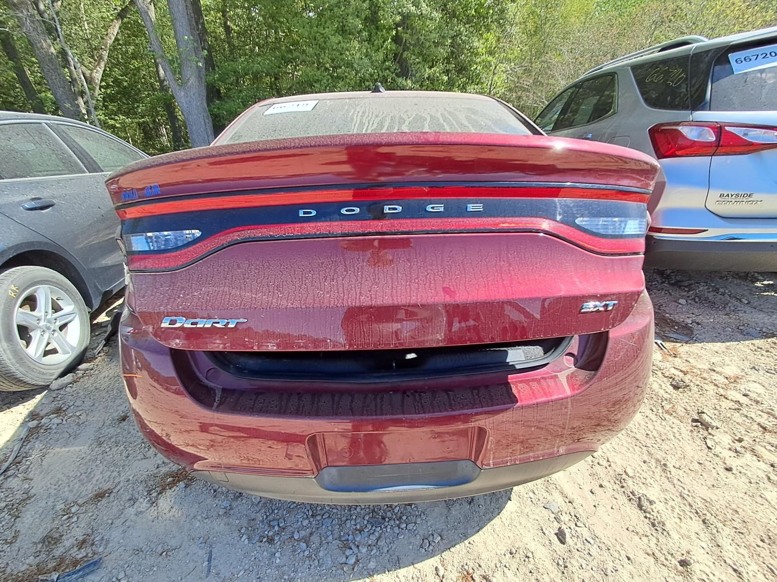 Used Deck Lid fits: 2015 Dodge Dart w/illuminated surround w/o camera w/o trunk